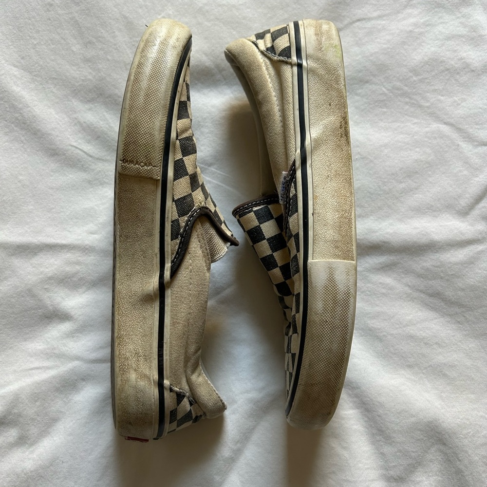Checkered Slip-On Vans